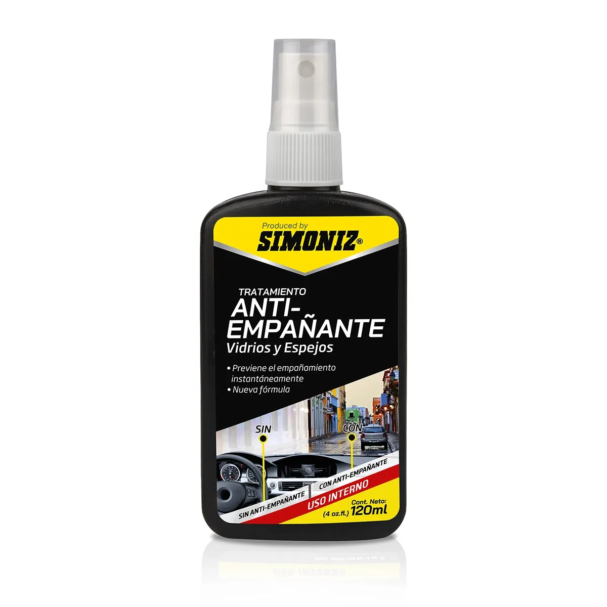Antiempañante SIMONIZ 120 ml (Este es un ejemplo)